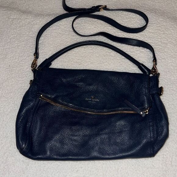 kate spade Handbags - Kate Spade crossbody blue satchel handbag